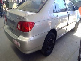 2004 TOYOTA COROLLA, SILVER, CE MODEL, 1.8L, MT.   Z26384